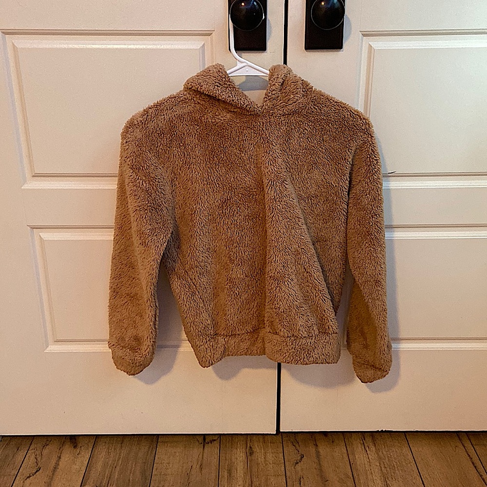 Fluffy bear sweatshirt